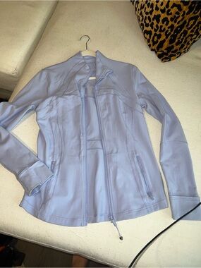 lululemon athletica Light Lavender Zip-Up Bomber Jacket